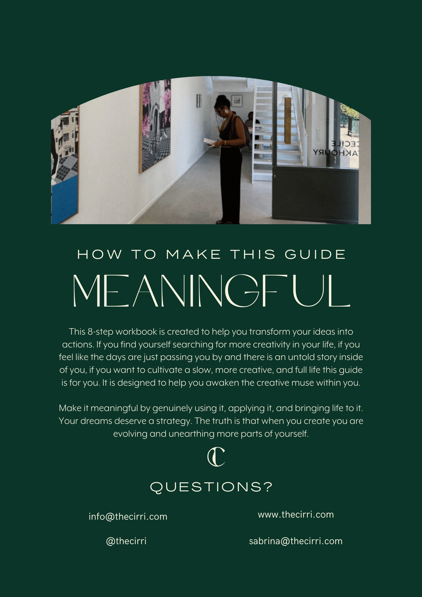 Awaken Your Creative Muse Workbook